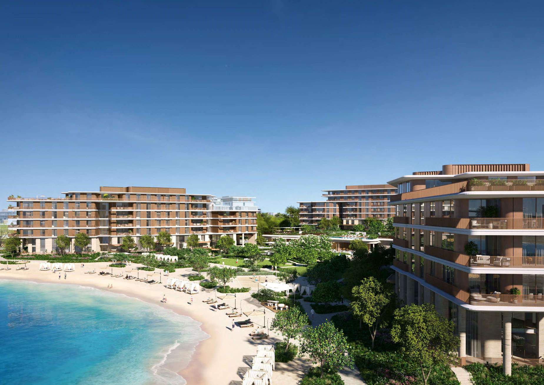 Palm Central beachfront residences