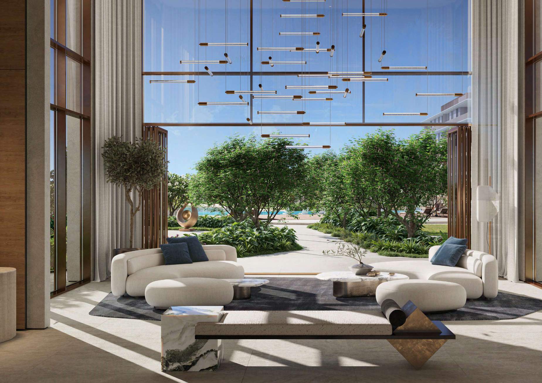 Palm Central lobby